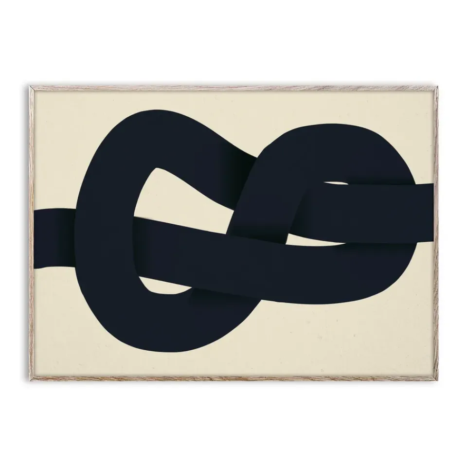 Clearance Paper Collective The Knot, 50x70 cm Azul
