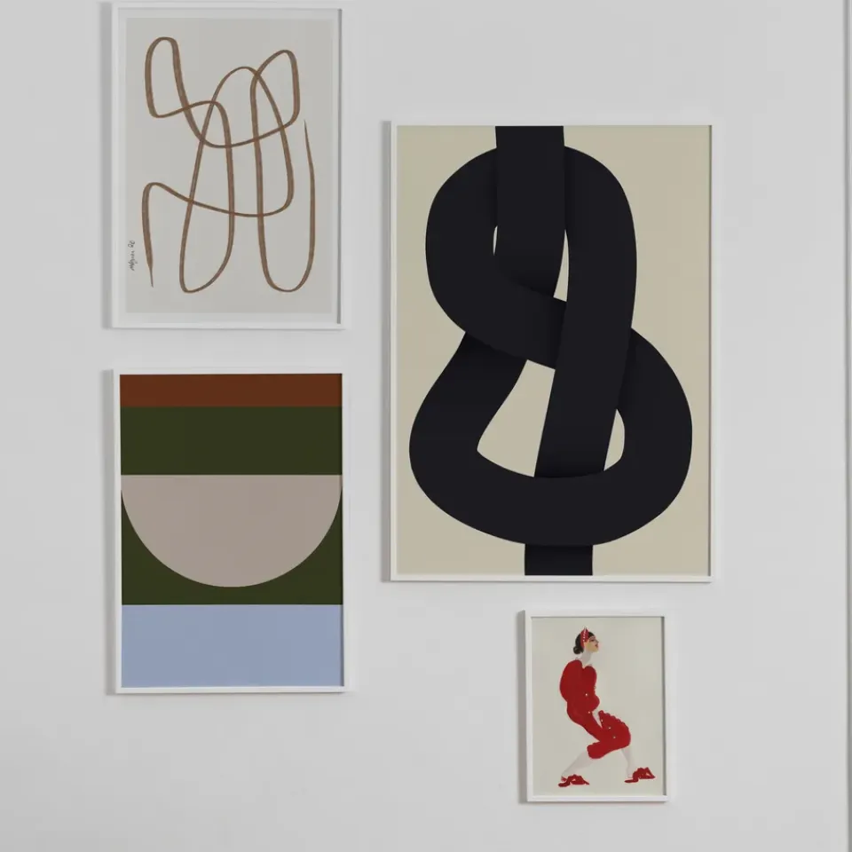 Best Paper Collective The Knot, 70x100 cm Azul