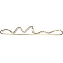 Discount Ferm Living Toallero Curvature, latón Color dorado