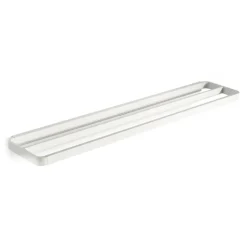 Zone Denmark Toallero doble RIM 12x70 cm, White Blanco
