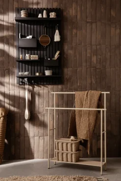 Sale Ferm Living Toallero Dora, Cashmere Beige