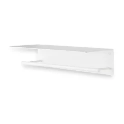 Hot Ferm Living Toallero Dora con estante, White Blanco