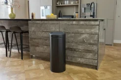 Brabantia Touch Bin New 30 L, Confident Grey Gris