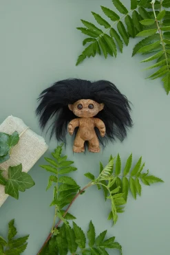Online Spring Copenhagen Troll de la suerte 9 cm, Roble Marrón