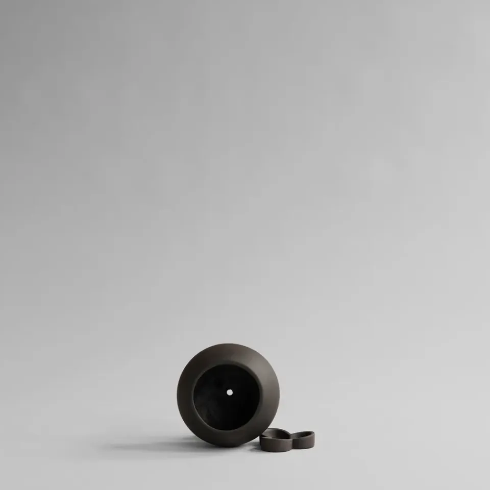 Discount 101 Copenhagen Urchin Maceta petit Ø17 cm, Coffee MarrónNegro