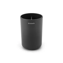 Best Brabantia Vaso para cepillos de dientes ReNew , oscuro Gris