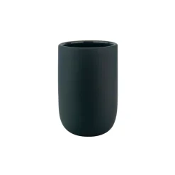 Mette Ditmer Vaso para cepillos Lotus, anthracite Gris