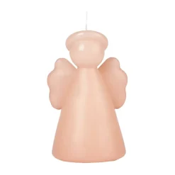 Online Broste Copenhagen Vela Angel sculpture 14 cm, Dusty peach rose Rosa