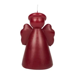 Online Broste Copenhagen Vela Angel sculpture 14 cm, Burdeos Rojo