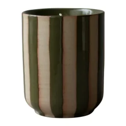 Discount DBKD Vela aromática Burn 60 h, Stripe green VerdeBeige