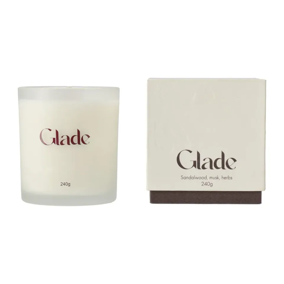 Outlet Scandi Living Vela aromática Glade, 240 g Rojo