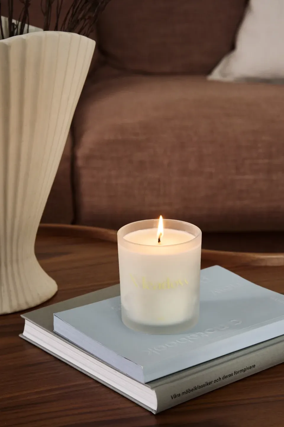 Outlet Scandi Living Vela aromática Meadow, 240 g Amarillo