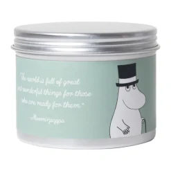 Online Pluto Design Vela aromática Moomin pequeña 20 h, Papá Moomin Verde
