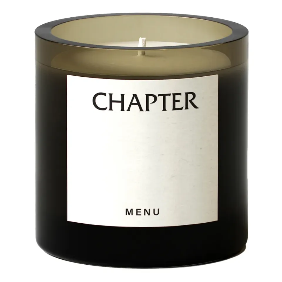 Outlet Audo Copenhagen Vela aromática Olfacte Chapter, 79 g GrisVerdeMarrón