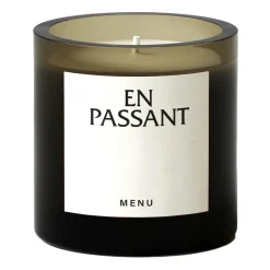 Hot Audo Copenhagen Vela aromática Olfacte En Passant, 79 g GrisVerdeMarrón