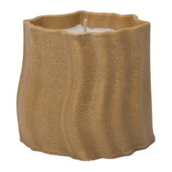 Clearance Ferm Living Vela aromática Rylith 53 h, Limón de citronela Beige
