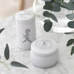 Solstickan Design Vela aromática Solstickan 25 h, -eucalipto Blanco