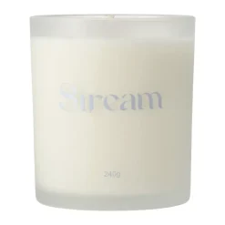 Online Scandi Living Vela aromática Stream, 240 g Azul
