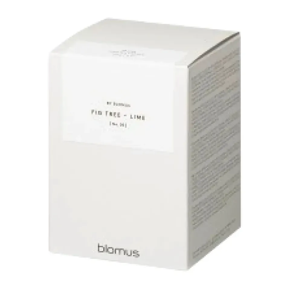 New Blomus Vela aromática Valoa 30 horas, Fikon/Lime Agave Green Verde