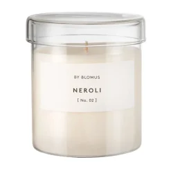 Blomus Vela aromática Vaola Neroli, L, 45 H Blanco