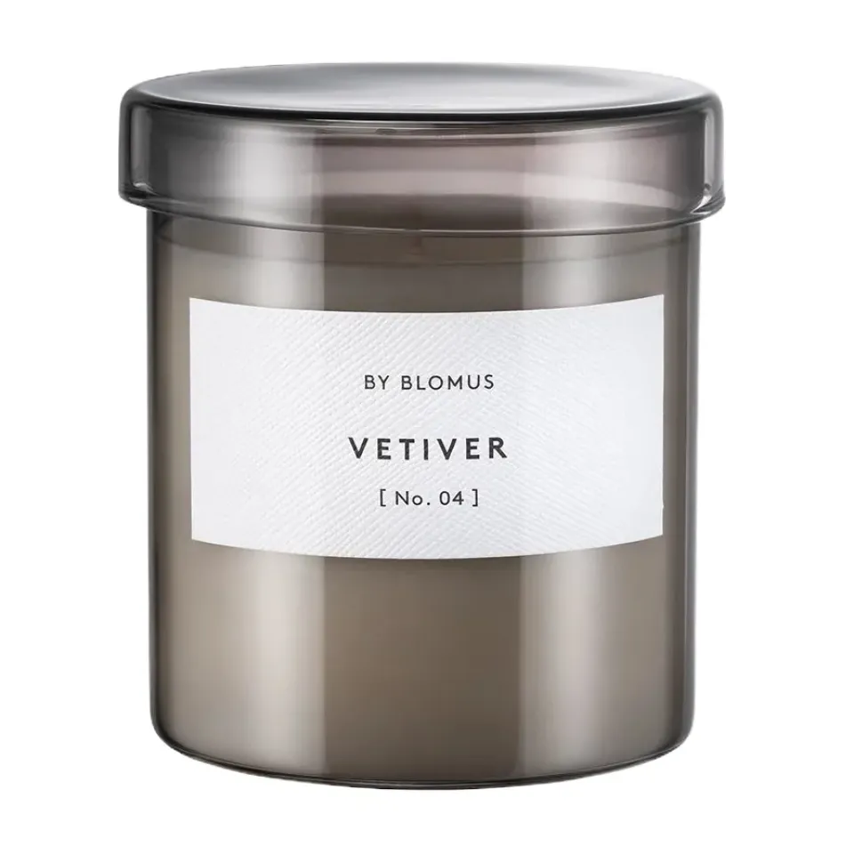 Online Blomus Vela aromática Vaola Vetiver, L, 45 H Gris