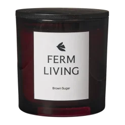 Online Ferm Living Vela aromática Vitto 45 h, Dark Grape Verde