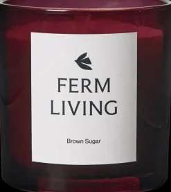 Online Ferm Living Vela aromática Vitto 45 h, Dark Grape Verde