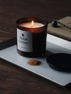 Online Ferm Living Vela aromática Vitto 45 h, Dark Grape Verde