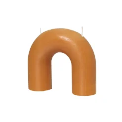 Sale Broste Copenhagen Vela Bend 14,5x16,5 cm, Honey gold Naranja