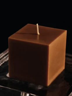 Outlet Ferm Living Vela gruesa Burren small, Bronze Marrón