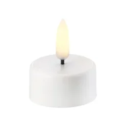 Outlet Uyuni Lighting Vela pequeña LED Uyuni , Ø3,8 cm Blanco