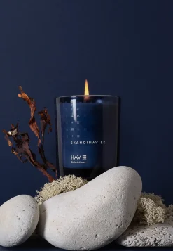 Outlet Skandinavisk Vela perfumada con tapa Hav, 200 g Azul
