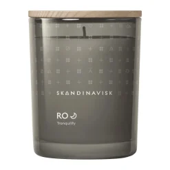 New Skandinavisk Vela perfumada con tapa Ro, 200 g Beige