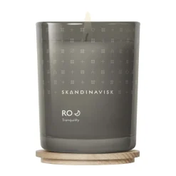 New Skandinavisk Vela perfumada con tapa Ro, 200 g Beige