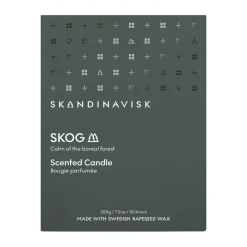 Hot Skandinavisk Vela perfumada con tapa Skog, 200 g Verde