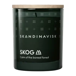 Best Skandinavisk Vela perfumada con tapa Skog, 65 g Verde