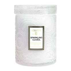 New Voluspa Vela perfumada en bote de cristal Japonica 50 horas, Sparkling Cuvée Blanco