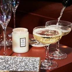 New Voluspa Vela perfumada en bote de cristal Japonica 50 horas, Sparkling Cuvée Blanco