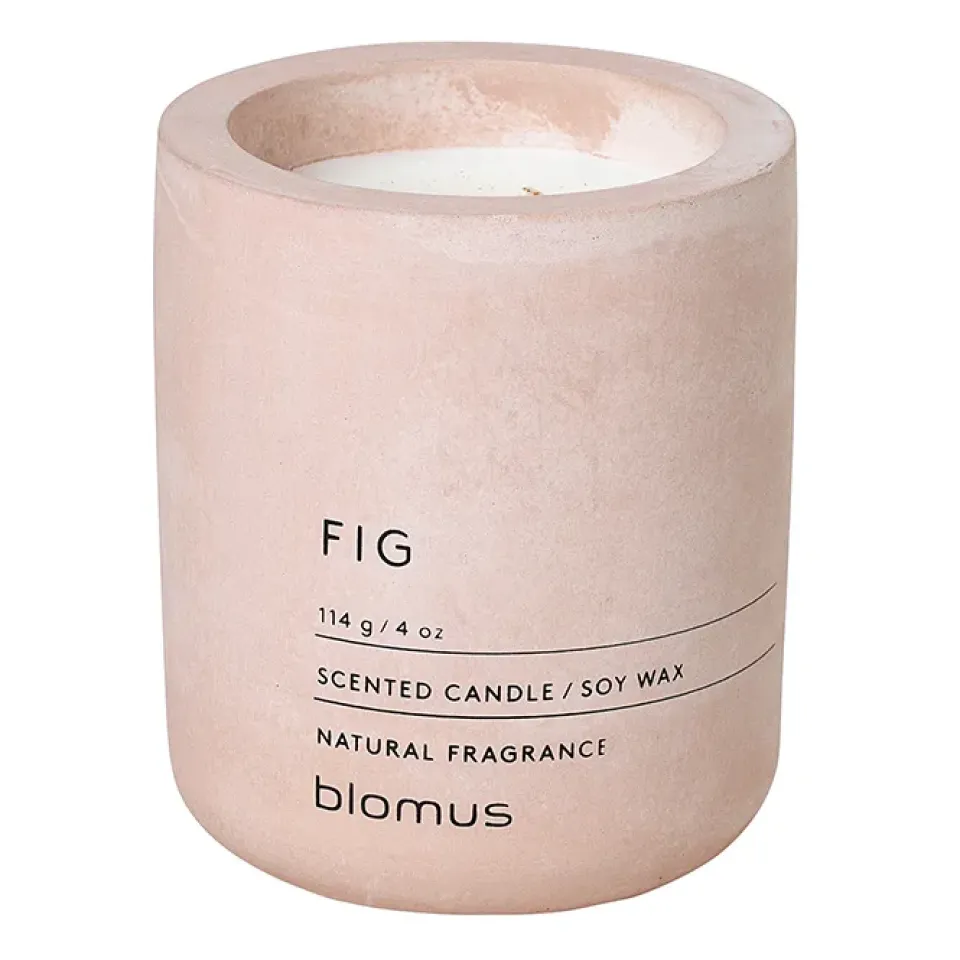 Clearance Blomus Vela perfumada Fraga 24 horas, Fig-Rose Dust Rosa