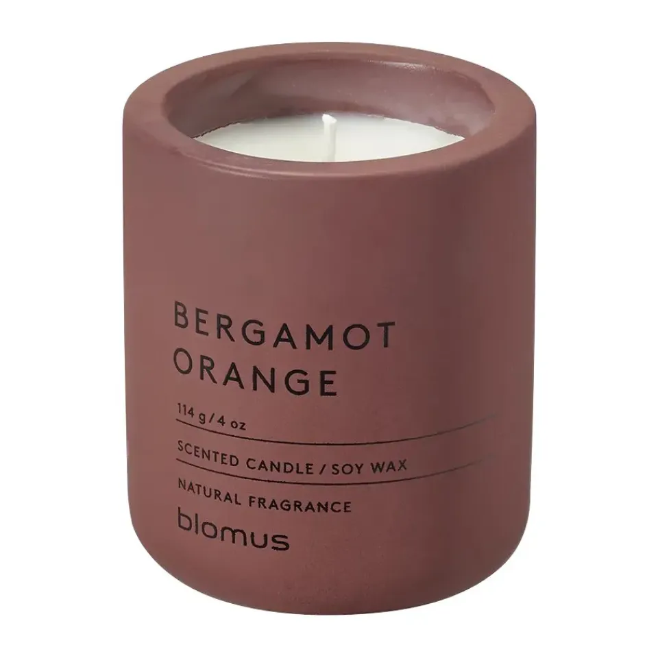 Online Blomus Vela perfumada Fraga 24 horas, Bloody Orange Cedar Wood RojoMarrón