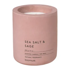 Best Blomus Vela perfumada Fraga 55 horas, Sal marina y Salvia- Marchita Rosa