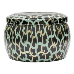 Online Voluspa Vela perfumada Maison Noir Mini Tin 25 horas, French Linen Color doradoNegroTurquesa
