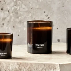 Online Meraki Vela perfumada , 35 horas, Warm tonka Marrón