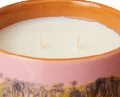 New HKliving Vela perfumada 70's, 50 h, Miami RosaMulti