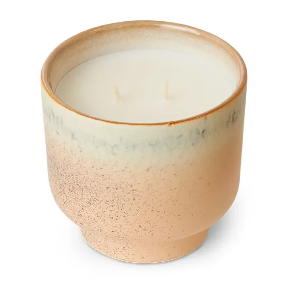 Clearance HKliving Vela perfumada 70's, 50 h, Vancouver BeigeMulti