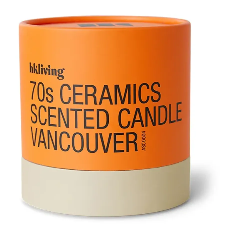 Clearance HKliving Vela perfumada 70's, 50 h, Vancouver BeigeMulti