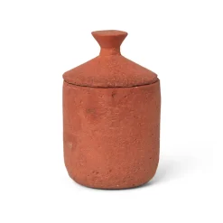 Best Ferm Living Vela perfumada Ura, Lemongrass Scent Rojo