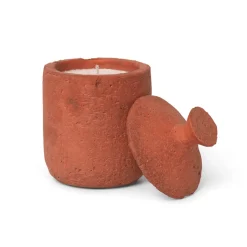 Best Ferm Living Vela perfumada Ura, Lemongrass Scent Rojo