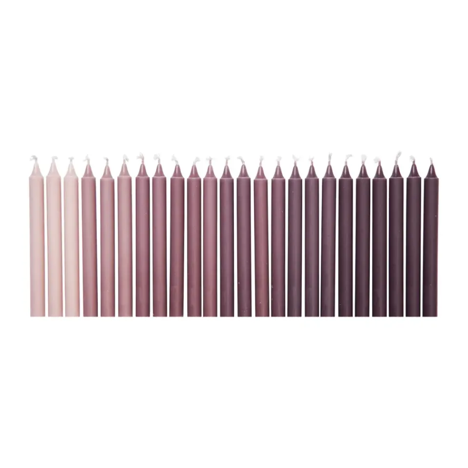 Discount Ferm Living Vela vintage Ombre 24 uds, Dark grape VerdeBlanco