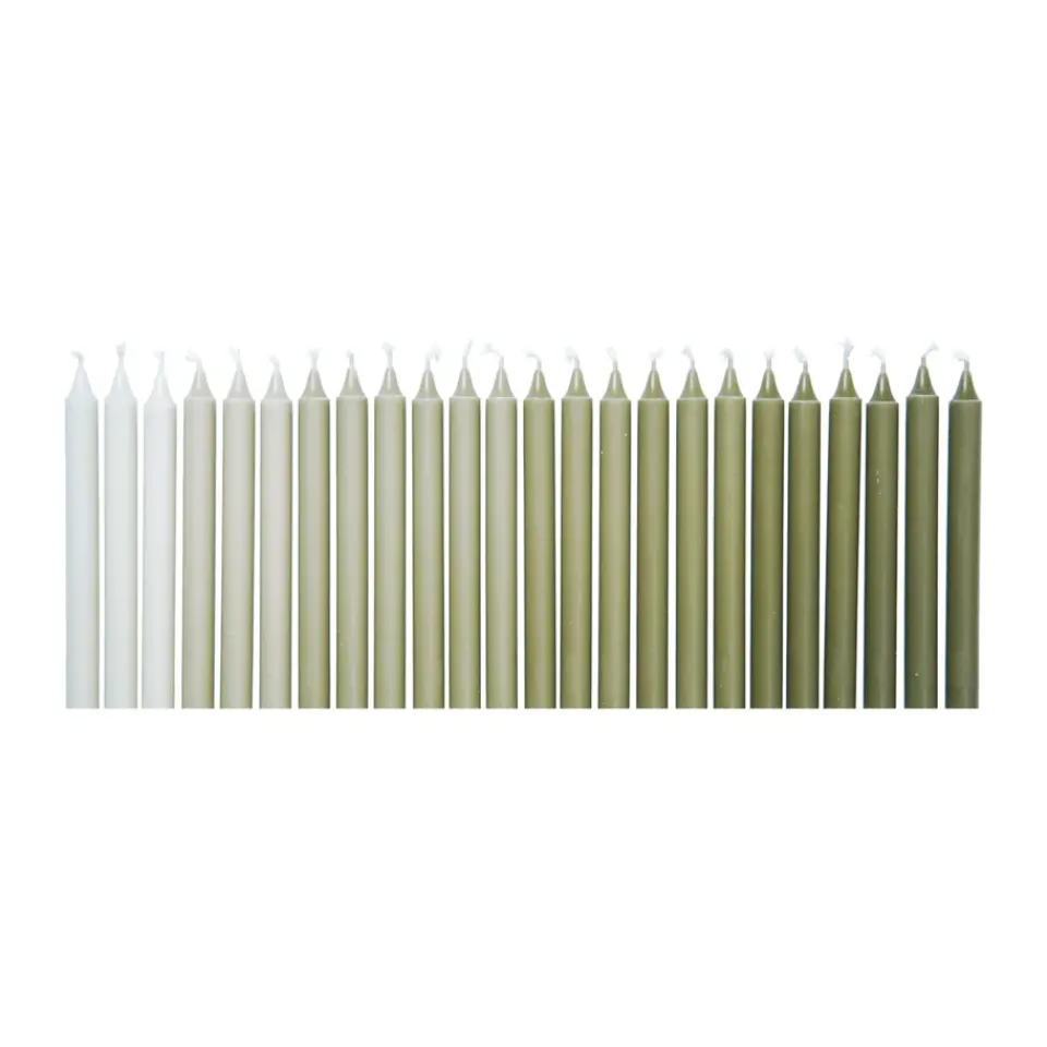 Hot Ferm Living Vela vintage Ombre 24 uds, Khaki Rosa